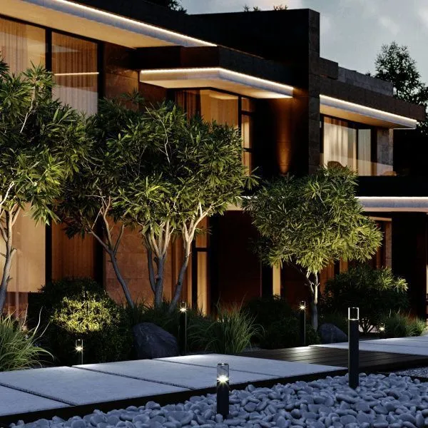 Светильник садово-парковый светодиодный Hidden черный 35166/S черный Elektrostandard - Фото 2