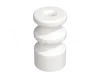 Изолятор фарфоровый двойной для наружного монтажа витой электропроводки, цвет -белый,  (20 шт/уп), Т GE70225-01