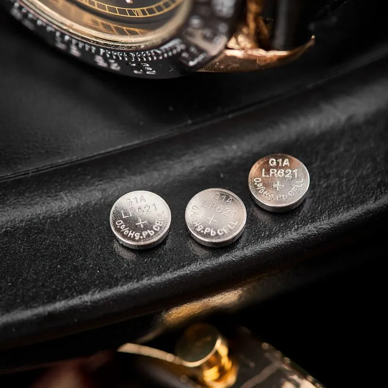 Батарейка часовая LR60, 1,5В, 10 шт (AG1, LR621, G1, 164, GP64A, 364, SR621W) блистер REXANT - Фото 2