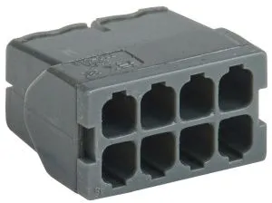 Строительно-монтажная клемма СМК 772-248 компактная с пастой (4шт/упак) IEK UKZ31-248-004