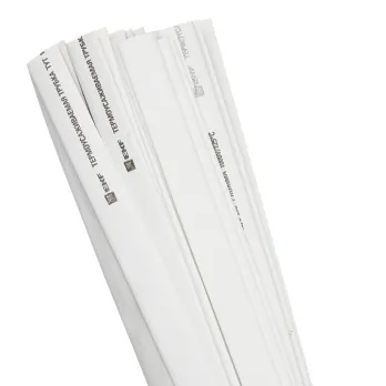 ТУТ нг 12/6 белая в отрезках по 1м EKF