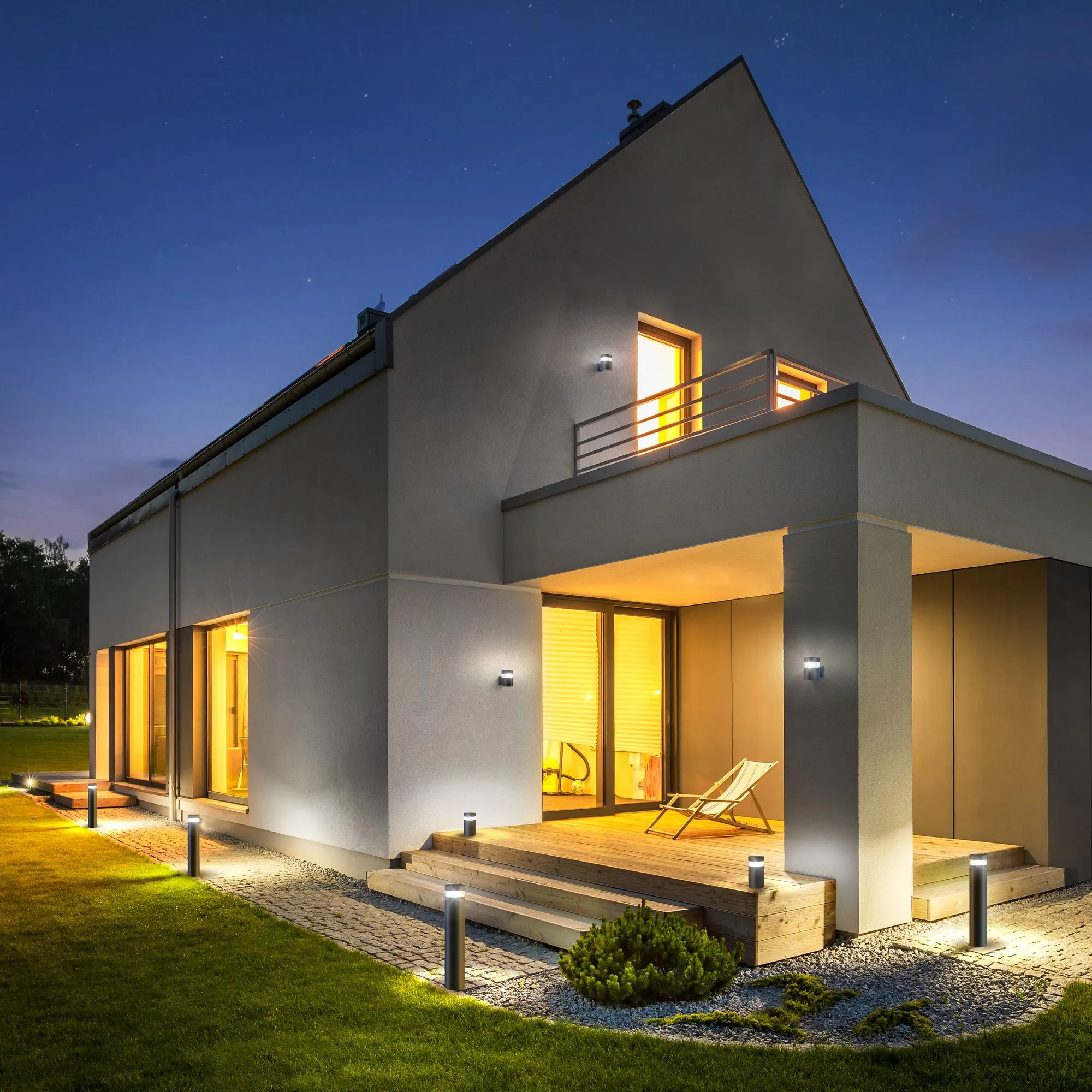 Светильник светодиодный ландшафтный IP54 1532 TECHNO LED черный Elektrostandard - Фото 2