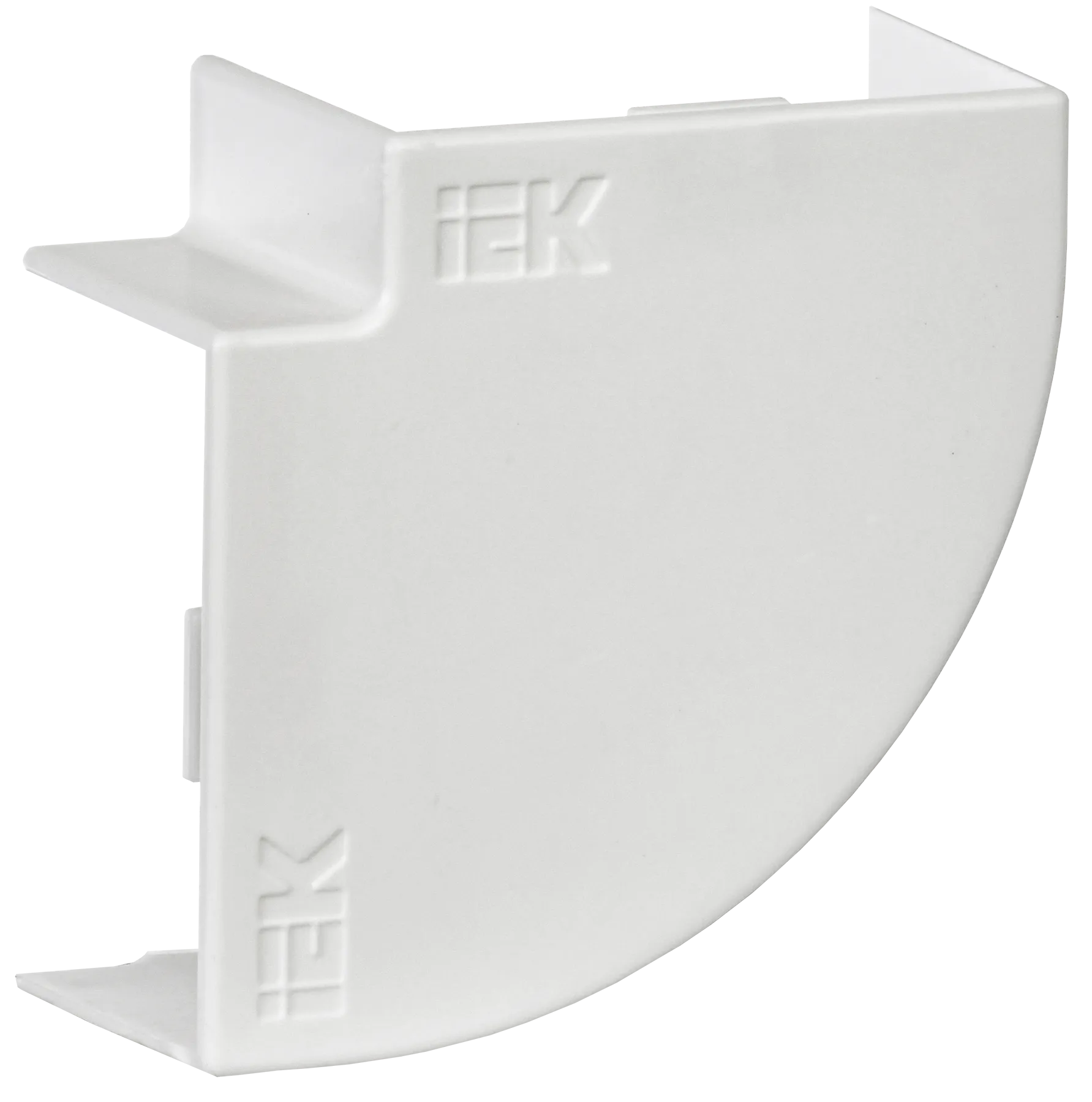 ELECOR Поворот на 90град КМП 40х25 белый (4шт/компл) IEK