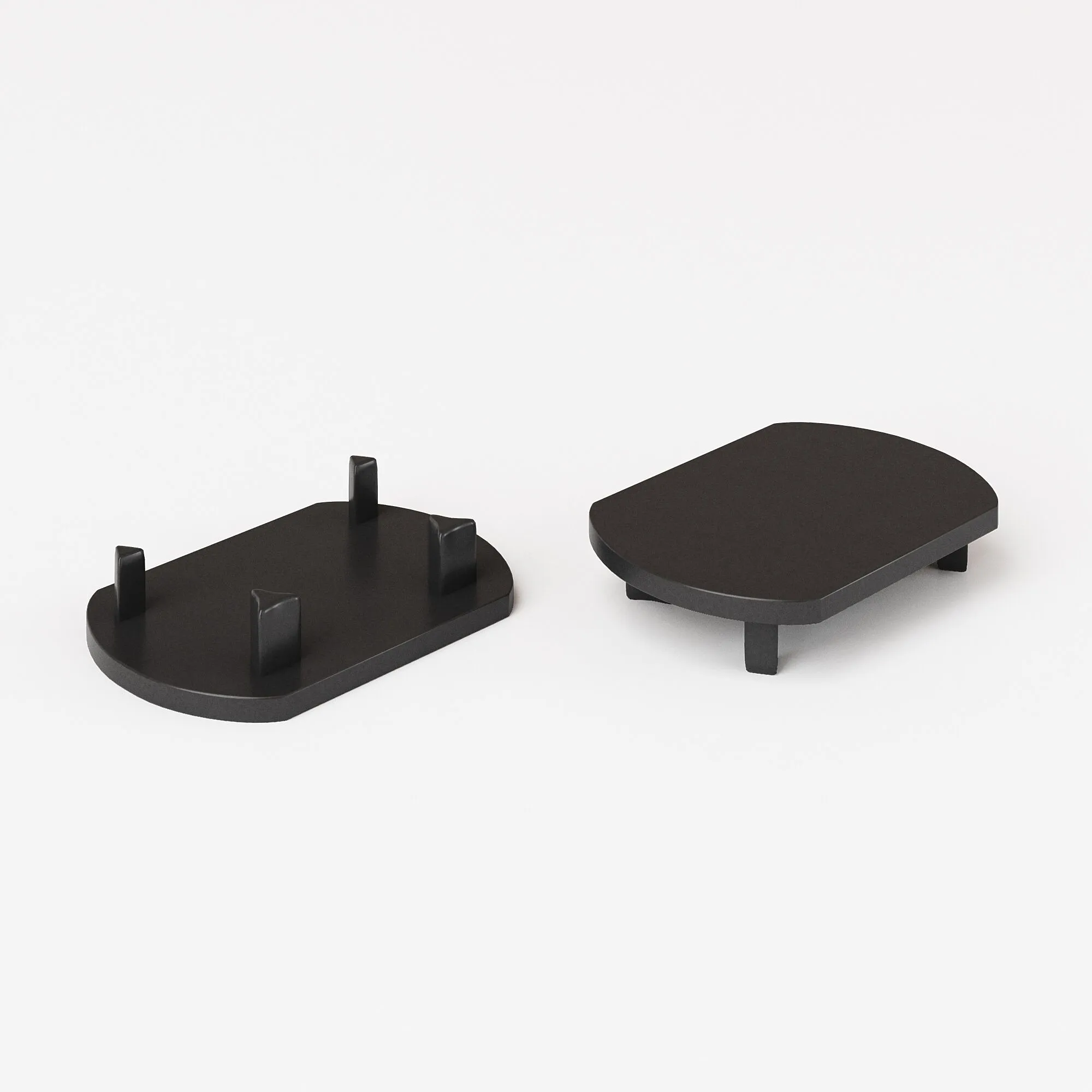 Slim Magnetic Заглушка для шинопровода Round (черный) (2шт) 85134/00 Elektrostandard a064724