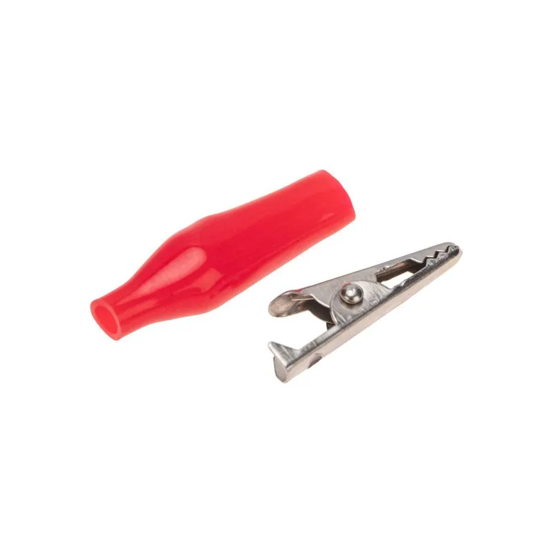 Зажим крокодил в изоляторе, длина 40мм, ток 5A, 2 шт. REXANT - Фото 5