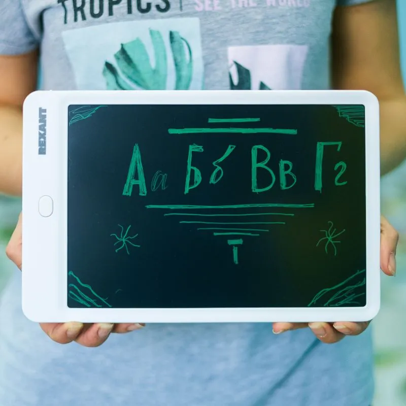 Электронный планшет для рисования 10 дюймов, белый REXANT - Фото 2