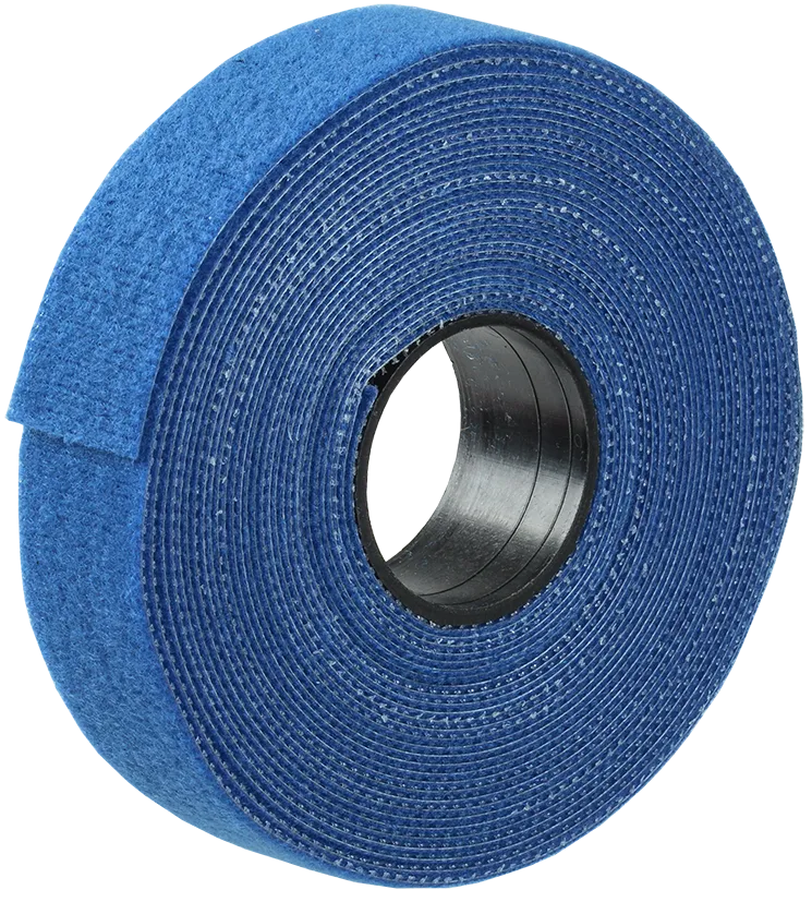 Хомут-липучка ХКл 20мм синий (5м/ролл) IEK