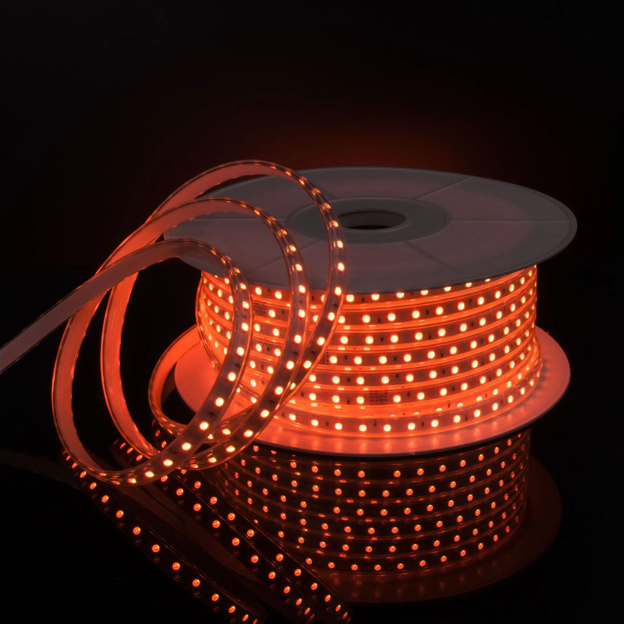 Лента светодиодная 220V 11W 60Led 5050 IP65 мульти, 50 м Elektrostandard - Фото 3