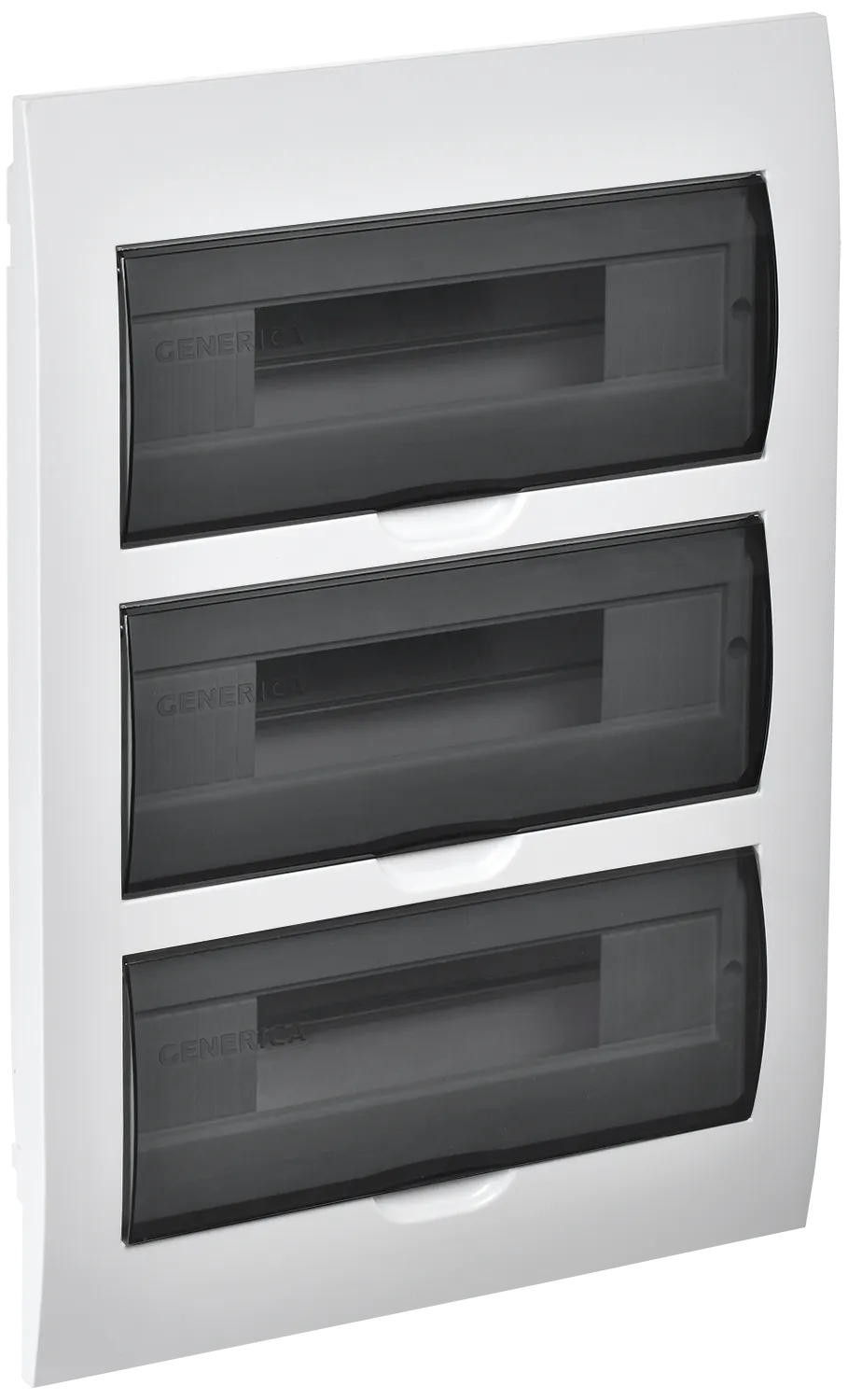 Корпус пластиковый ЩРВ-П-36 черная прозрачная дверь IP41 GENERICA MKP12-V-36-41-G