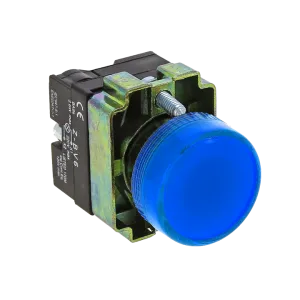 Лампа сигнальная BV66 синяя EKF xb2-bv66