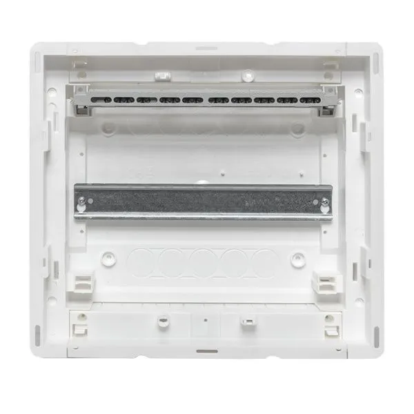 Основание силового щита "Nova" (с DIN-рейками) 12 модулей 1 габарит IP40 EKF - Фото 2