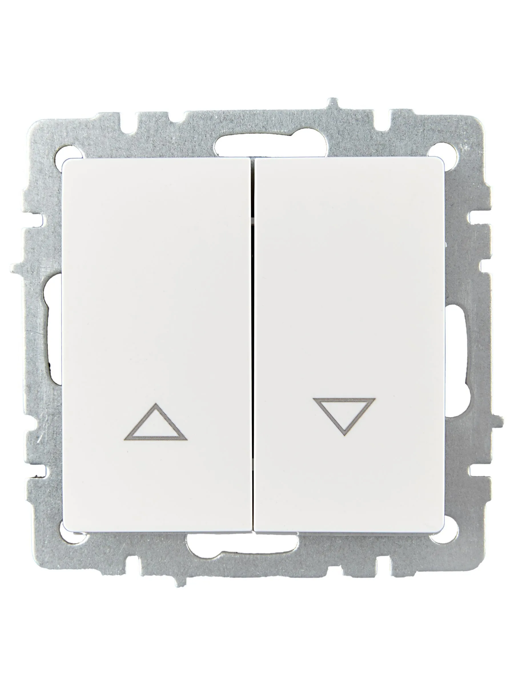 BRITE Выключатель жалюзи 10А ВС10-1-5-БрБ белый IEK - Фото 7