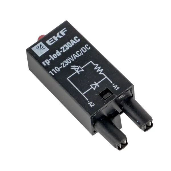 Модуль светодиодный 230 VAC для промежуточных реле RP EKF - Фото 5