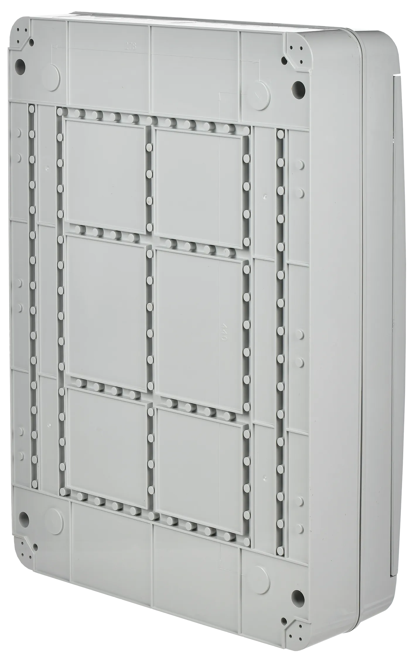 TEKFOR Корпус пластиковый КМПн-54 IP65 серая непрозрачная дверь IEK - Фото 3