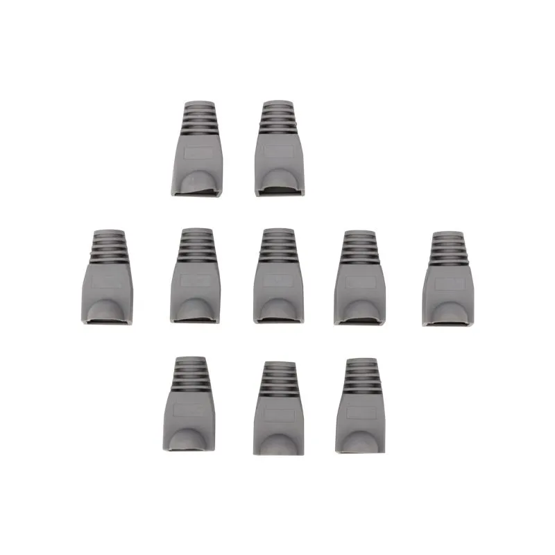 Rexant Защитный колпачок RJ-45 темно-серый 10 шт., пакет БОПП - Фото 2