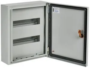 Корпус металлический распределительный ЩРн-24з (410х330х120мм) IP54 GENERICA MKM14-N-24-54-Z-G