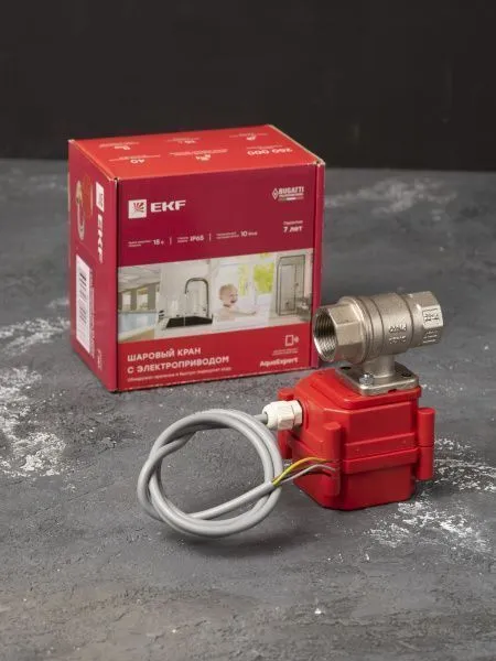 AquaExpert 220V Шаровой кран с электроприводом 3/4 дюйма EKF - Фото 16