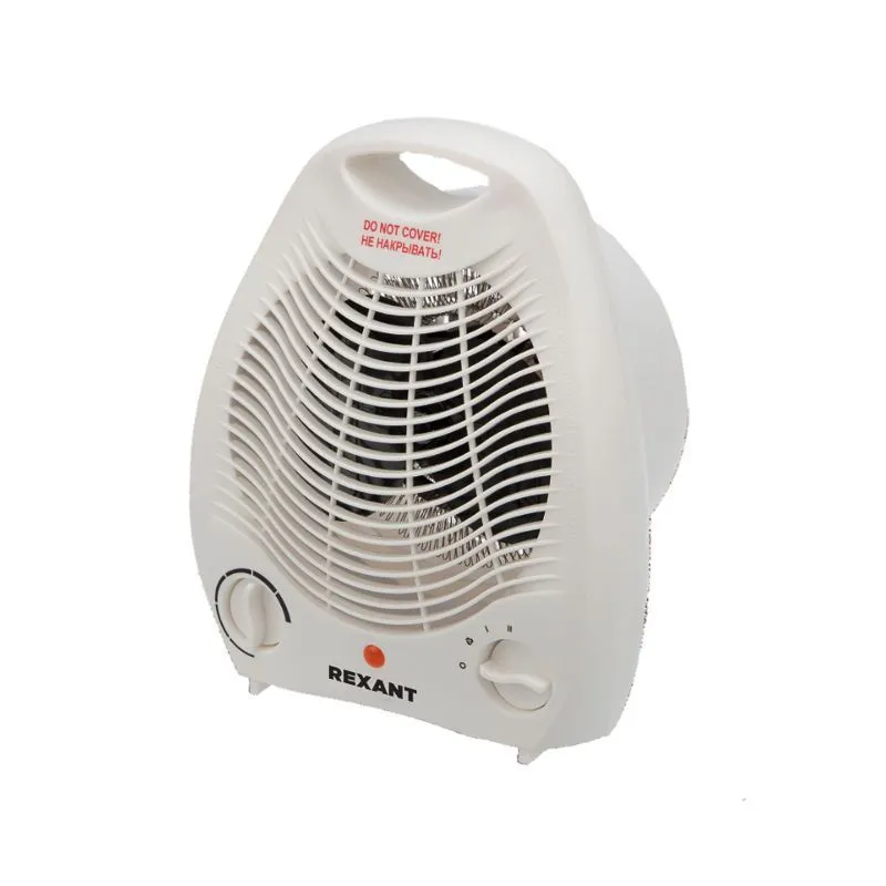 Тепловентилятор электрический 2000Вт, 220В, белый REXANT 60-0030