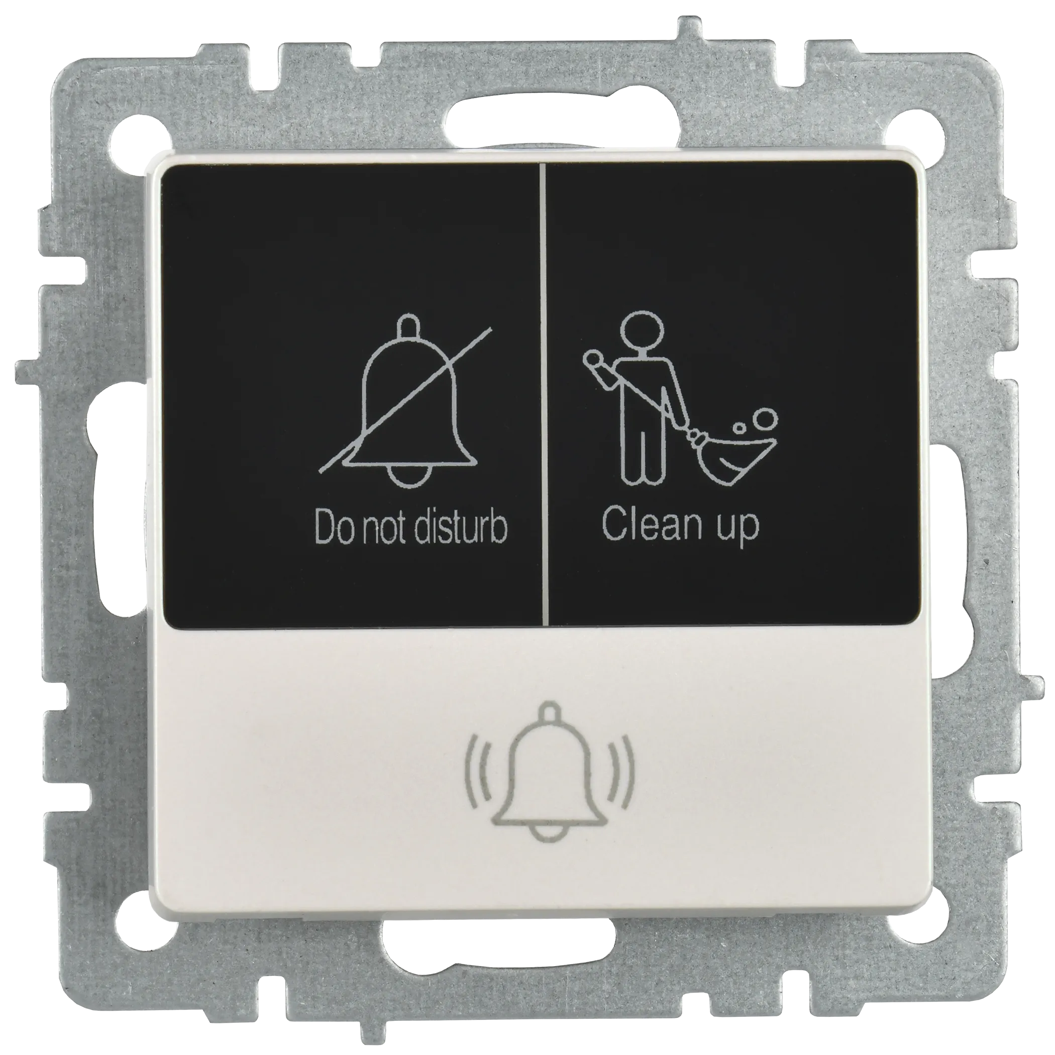 BRITE Кнопка звонка с индикацией для отелей 10А ВС10-1-9-БрЖ жемчуг IEK - Фото 6