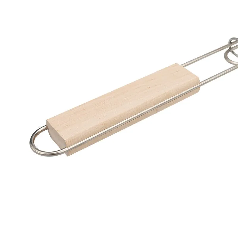 Решетка для барбекю глубокая малая, 22х20,5см СОКОЛ - Фото 2