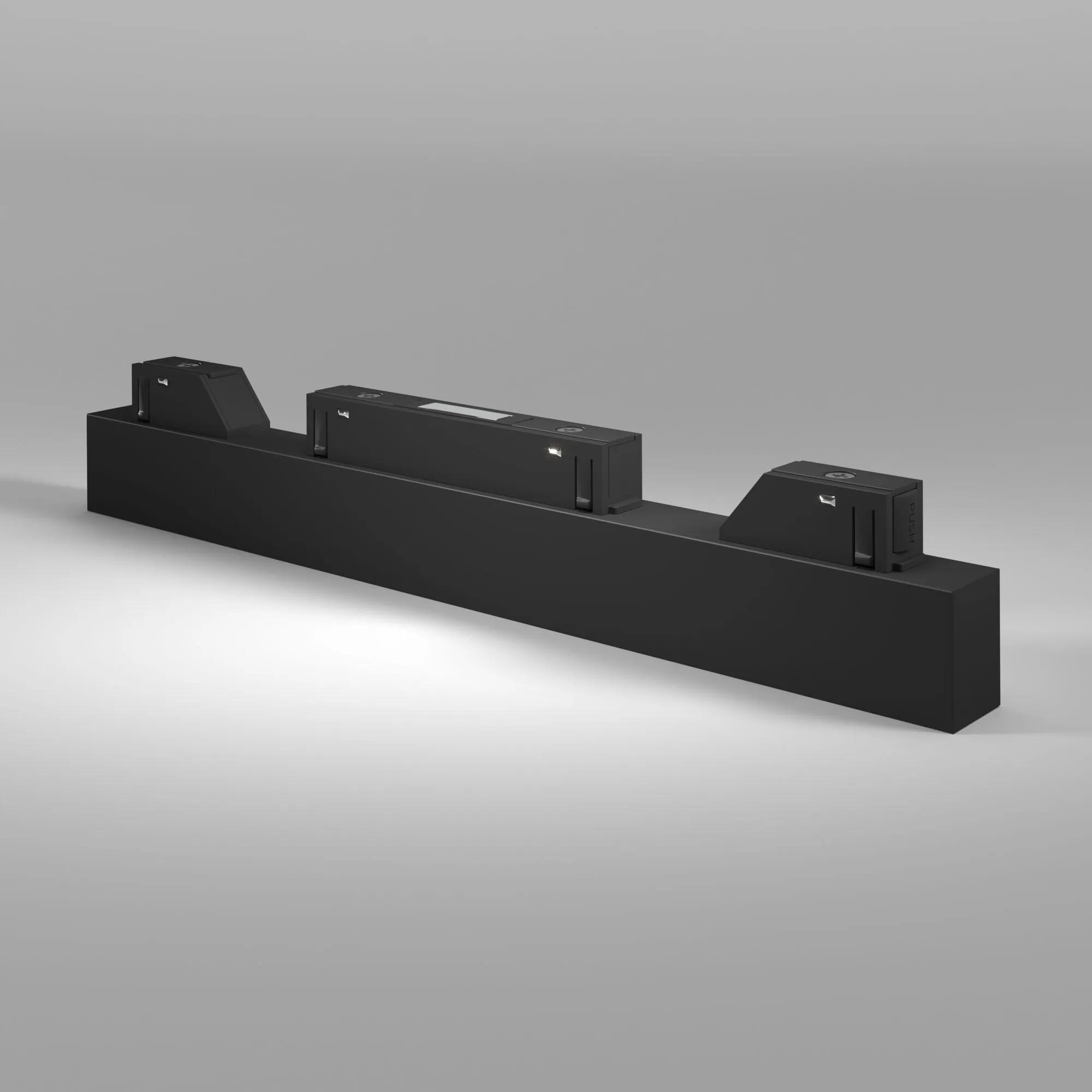 Slim Magnetic Умный трековый светильник 10W 2700-6500K Dim L01 (чёрный) 85076/01 Elektrostandard - Фото 3