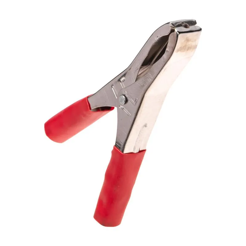 Зажим крокодил, длина 98мм, ток 50A, 2 шт., пакет БОПП REXANT - Фото 3