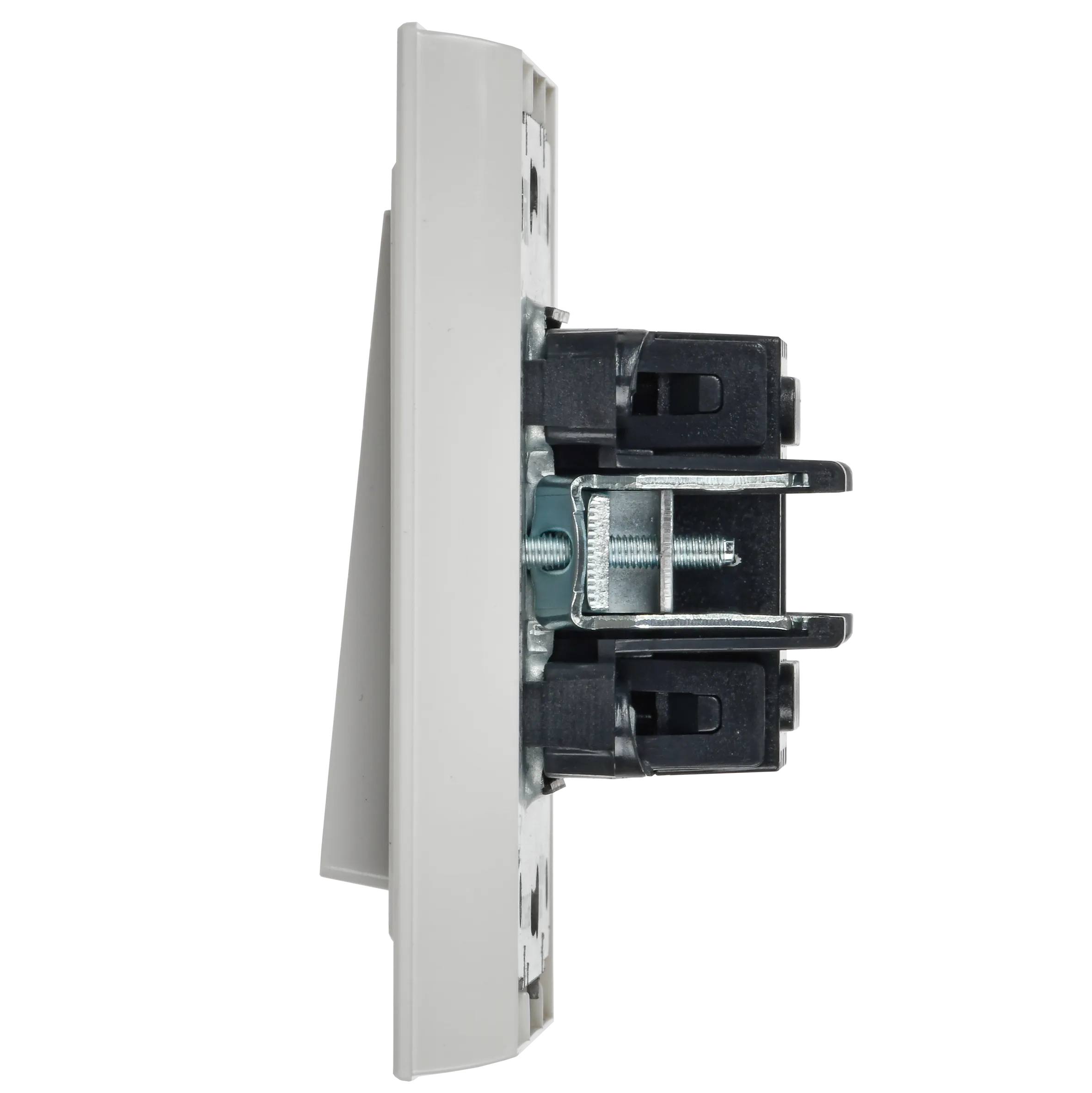 BRITE Выключатель 2-клавишный 10А в сборе ВСР10-2-0-БрБ белый IEK - Фото 6