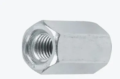 Гайка М8 удлиняющая, цинк, кл.пр. 5,8 (50 шт. в карт. уп.) STARFIX SMC1-86961-50