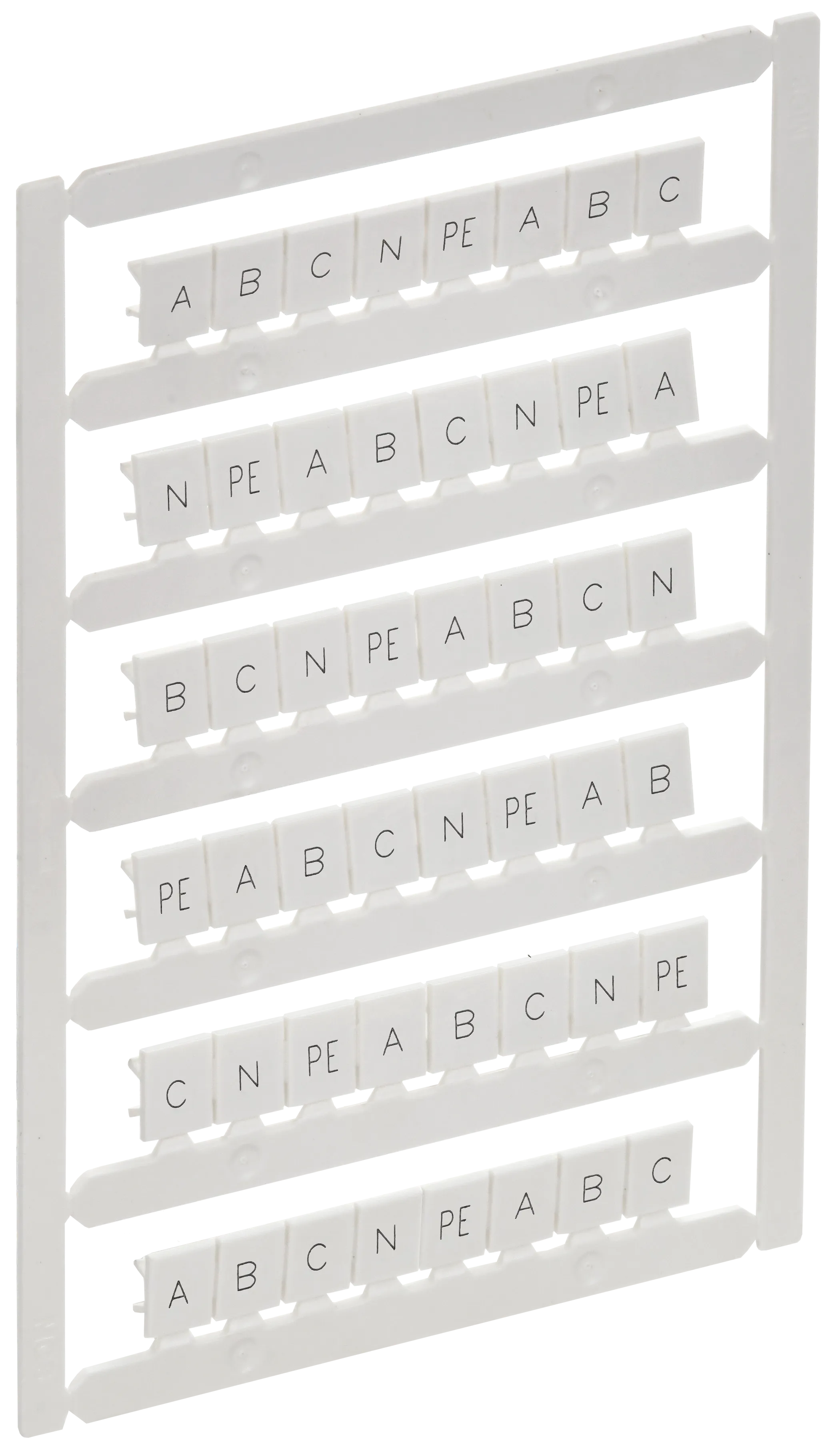 ARMAFIX Маркер для CTS 6мм2/CP 10мм2 "A; B; C; N; PE" IEK AF-CT10D-M-006-21