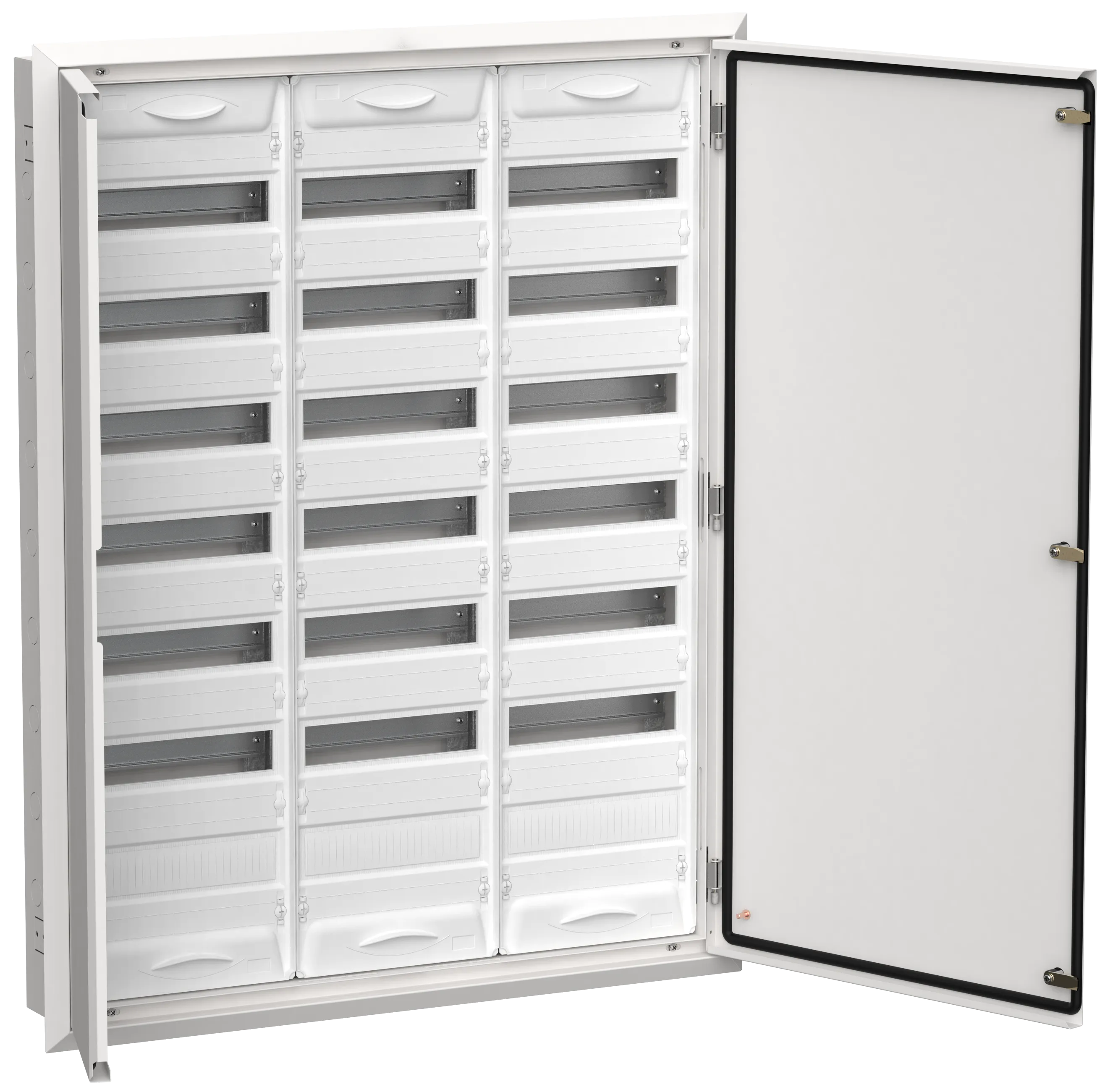 TITAN 5 Корпус металлический ЩРв-252 (3х84) 1130х885х130мм IP31 белый (две двери) IEK