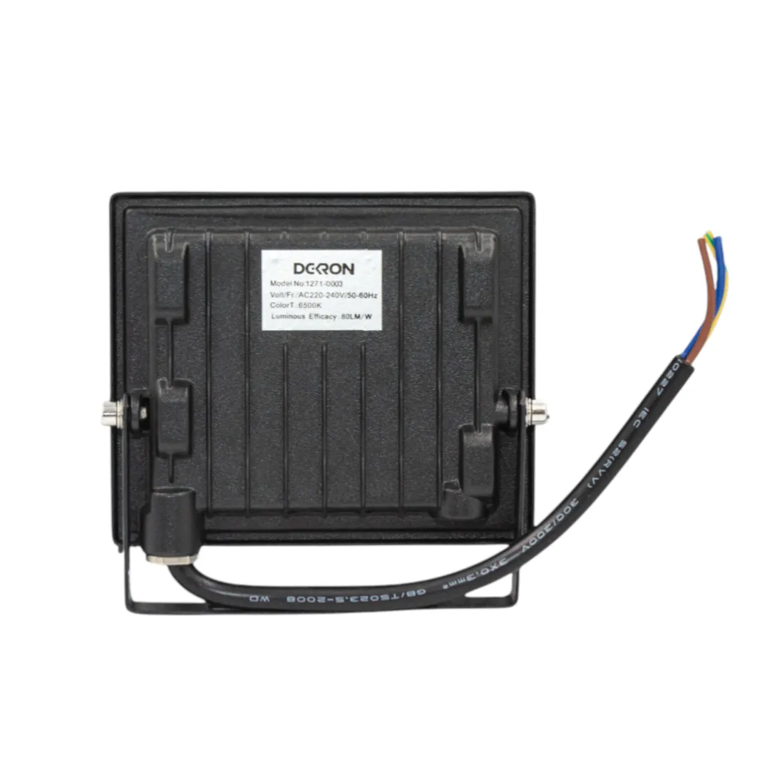 Прожектор светодиодный 30Вт, 2400лм, 6500K, черный,IP65 - Фото 13