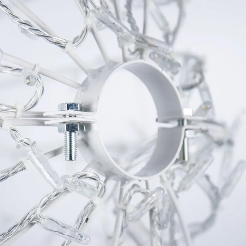 Светодиодная фигура Шар диаметр 80см 300 LED ТЕПЛЫЙ БЕЛЫЙ эффект мерцания 230В NEON-NIGHT - Фото 5