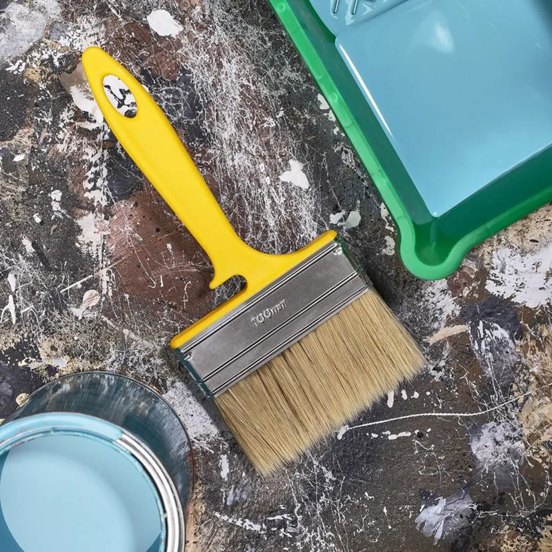 Кисть плоская «Эмали» 100х12 мм REXANT - Фото 2