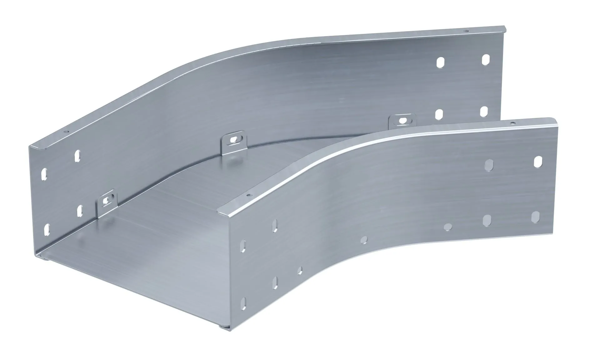 Угол для лотка горизонтальный 45град. 50х50 1.5мм в компл. с крепежн. элемент. гор. оцинк. DKC SCM50 SCM505KHDZ