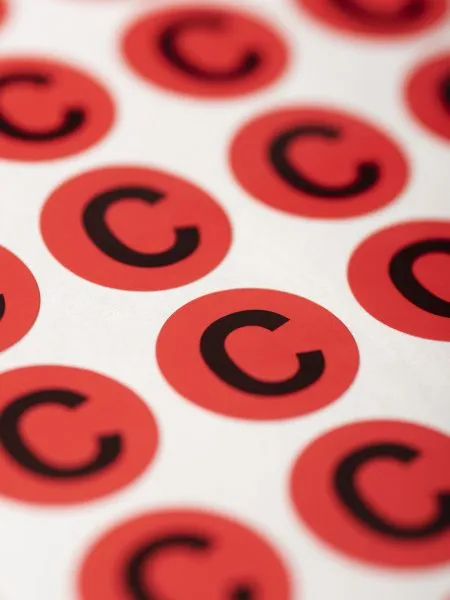 Наклейка "C" (d20) EKF PROxima