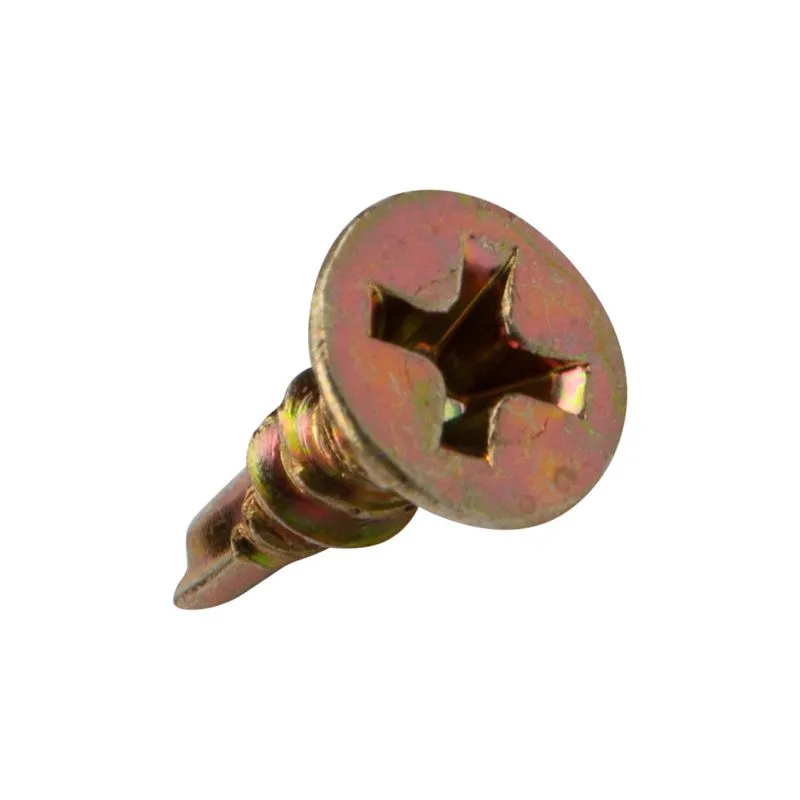 Саморез оконный сверло 3,9х13мм, желтый цинк, короб (500 шт/уп) KRANZ - Фото 2