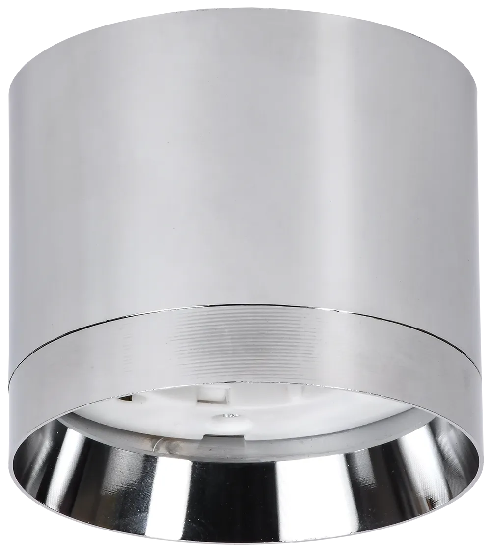 LIGHTING Светильник 4015 накладной потолочный под лампу GX53 хром IEK LT-UPB0-4015-GX53-1-K23