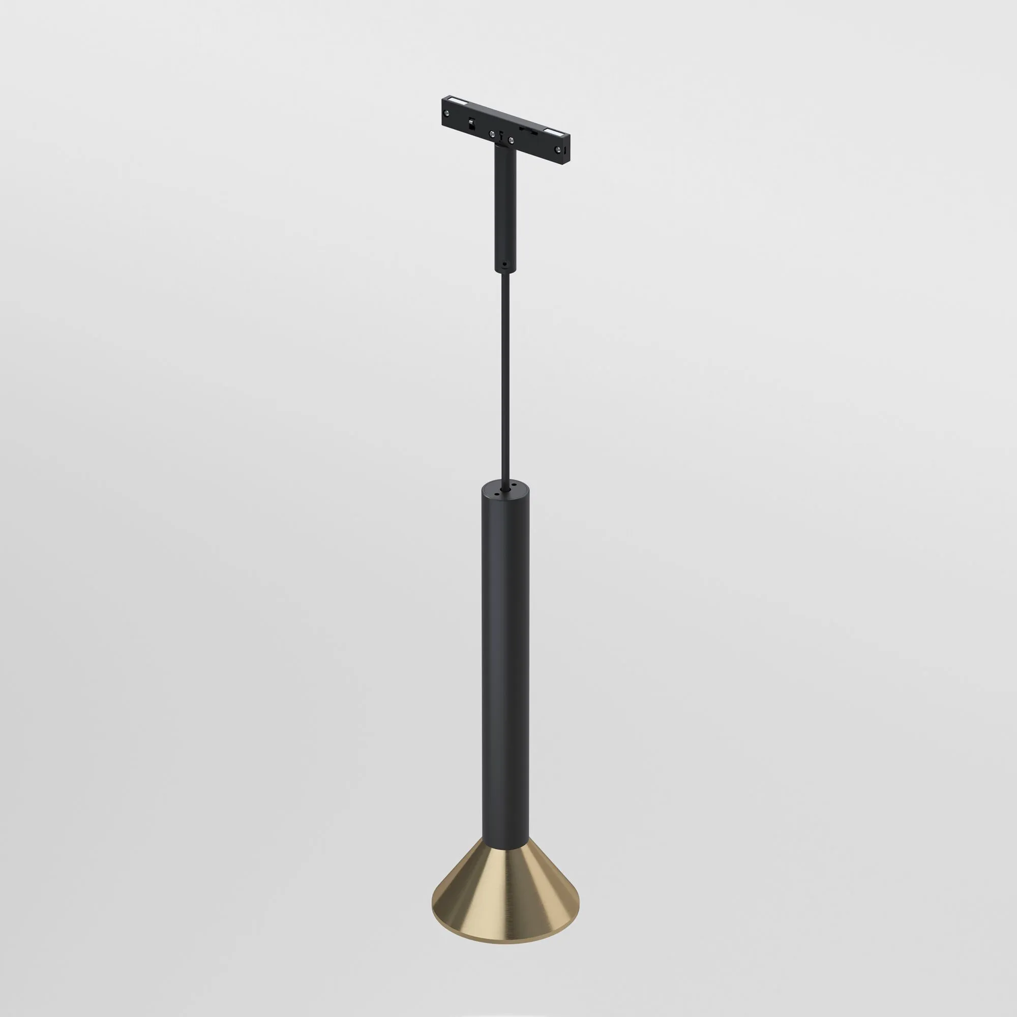 Mini Magnetic Трековый светильник 3W 3000K (черный/латунь) 85164/01  - Фото 3