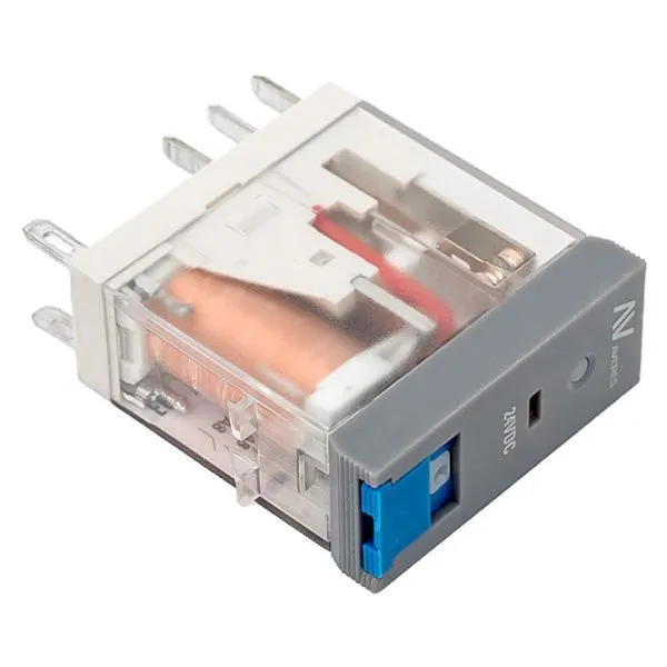 Реле промежуточное с кнопкой и мех. Индикацией RPAt 22/2 8A 24В DC EKF - Фото 5