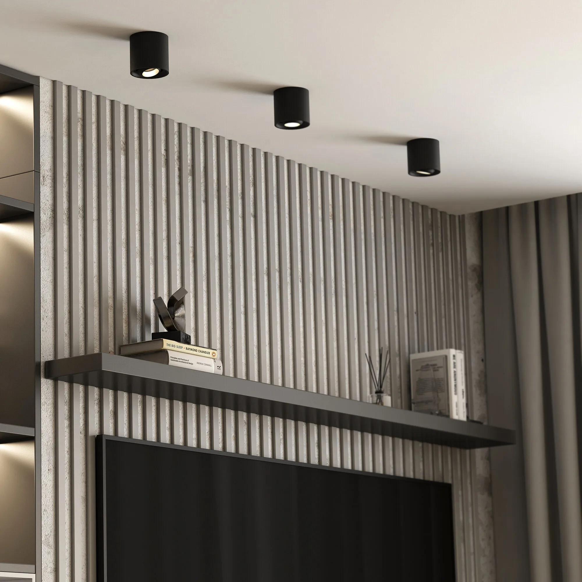 Светильник потолочный светодиодный 10W 4200K чёрный 25041/LED Elektrostandard - Фото 4