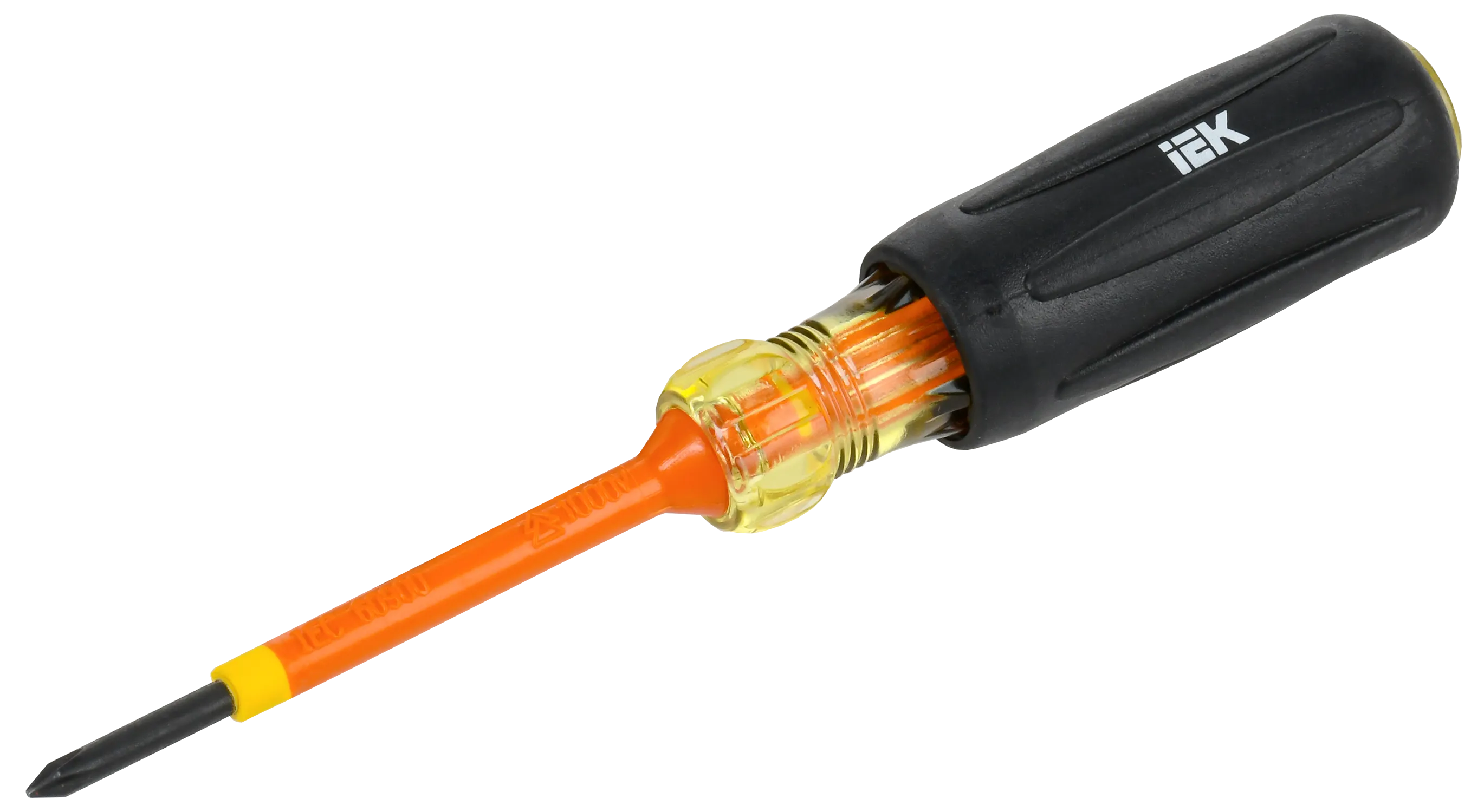 ARMA2L 5 Отвертка диэлектрическая PH0х60 Т3 IEK A2L5-SC30-T3-PH-00-060