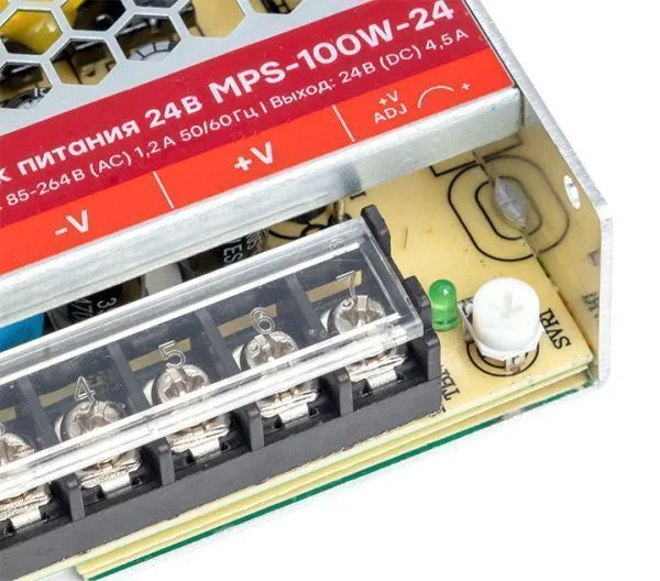 Блок питания 24В MPS-100W-24 - Фото 2