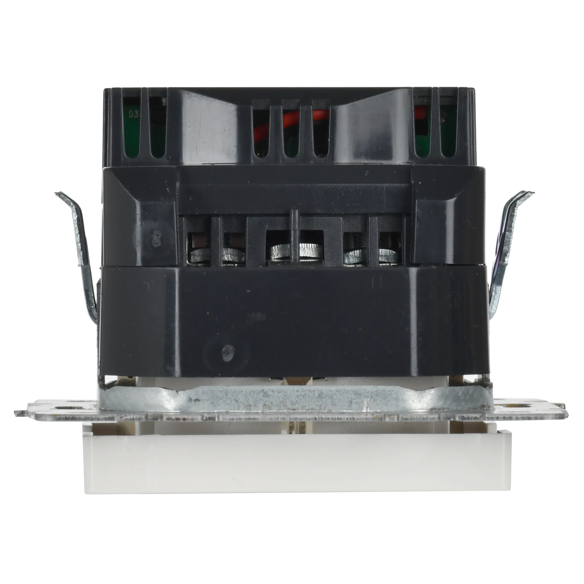 BRITE Розетка 1-местная с заземлением с защитными шторками 16А с USB A+A 5В 2,1А РЮш10-1-БрБ белый IEK - Фото 3