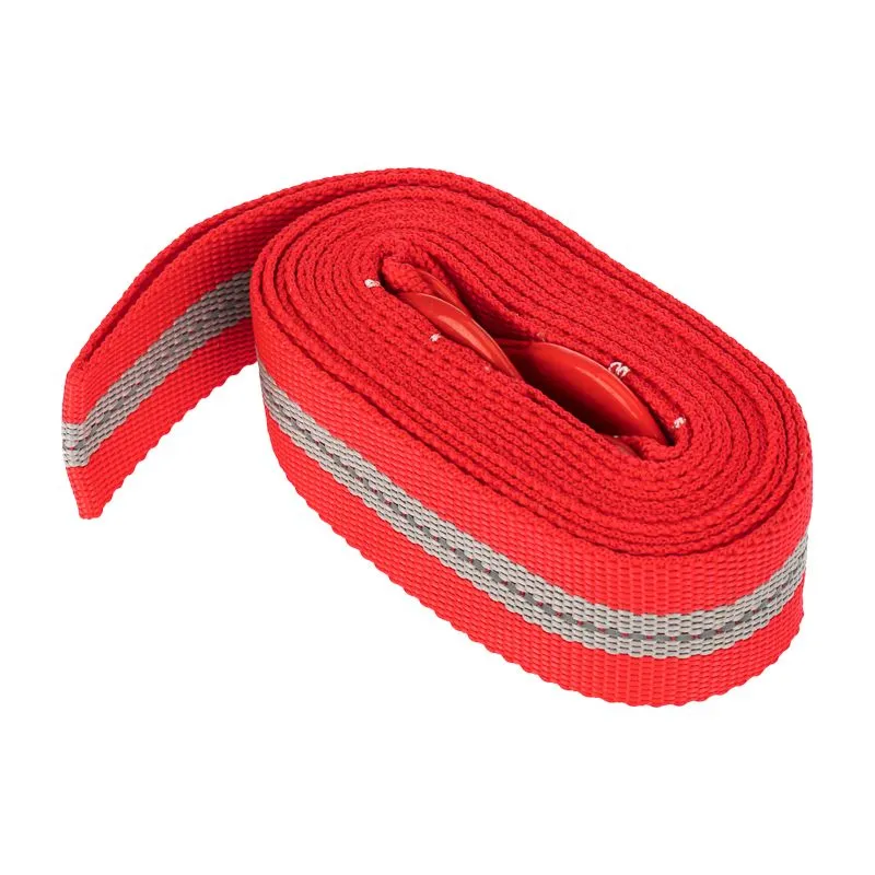 Трос буксировочный со светоотражающей лентой, 5т, 4м, с двумя крюками REXANT - Фото 4