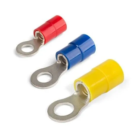 Наконечник НКИ 1,25-4, провод 0,5-1,5мм, кольцо 4мм. (100шт/упак) DEKRON