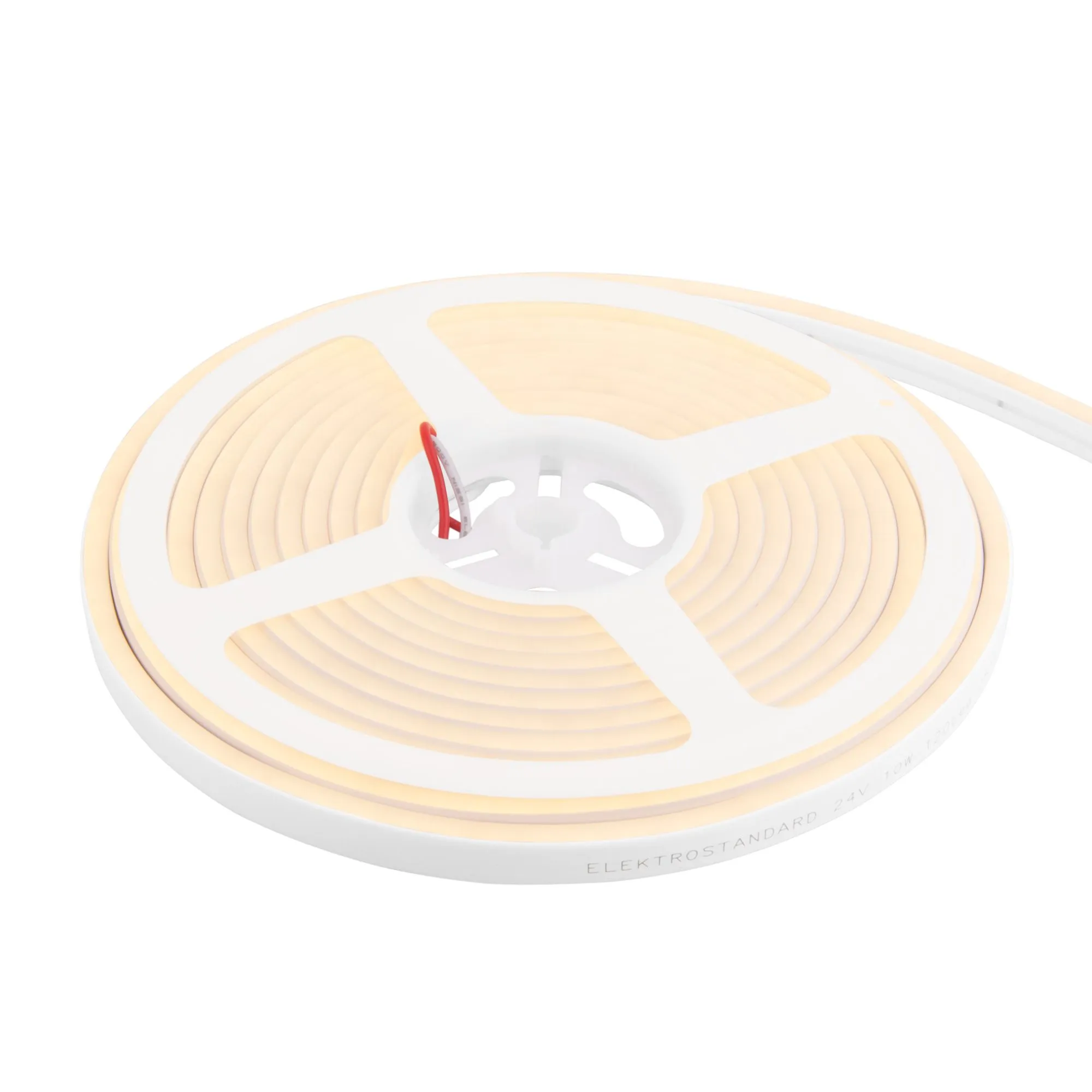 Гибкий неон 24V 10W 120Led 2835 IP65, теплый белый Elektrostandard - Фото 6