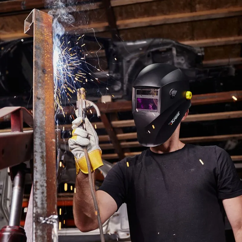 Маска сварщика с автоматическим светофильтром «Хамелеон» АСФ 777 KRANZ - Фото 4