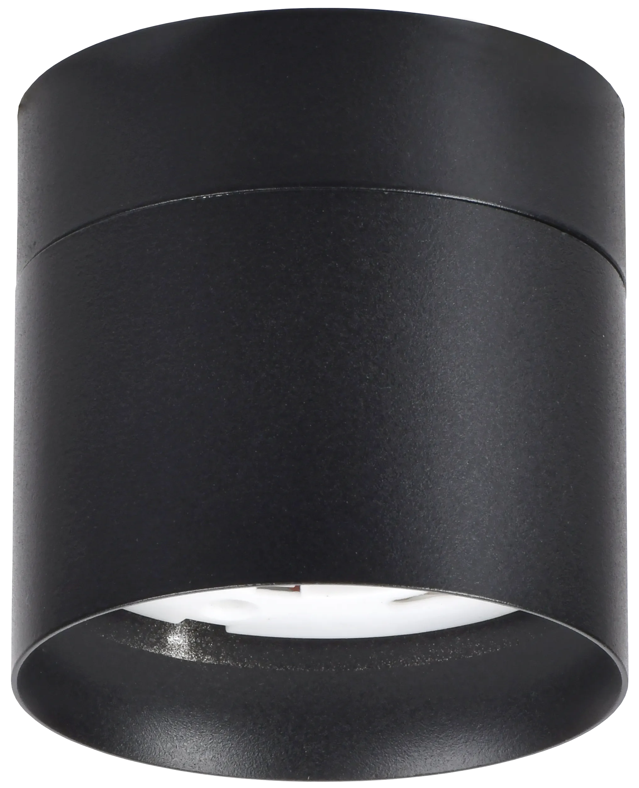 LIGHTING Светильник 4014 накладной потолочный поворотный под лампу GX53 черный IEK