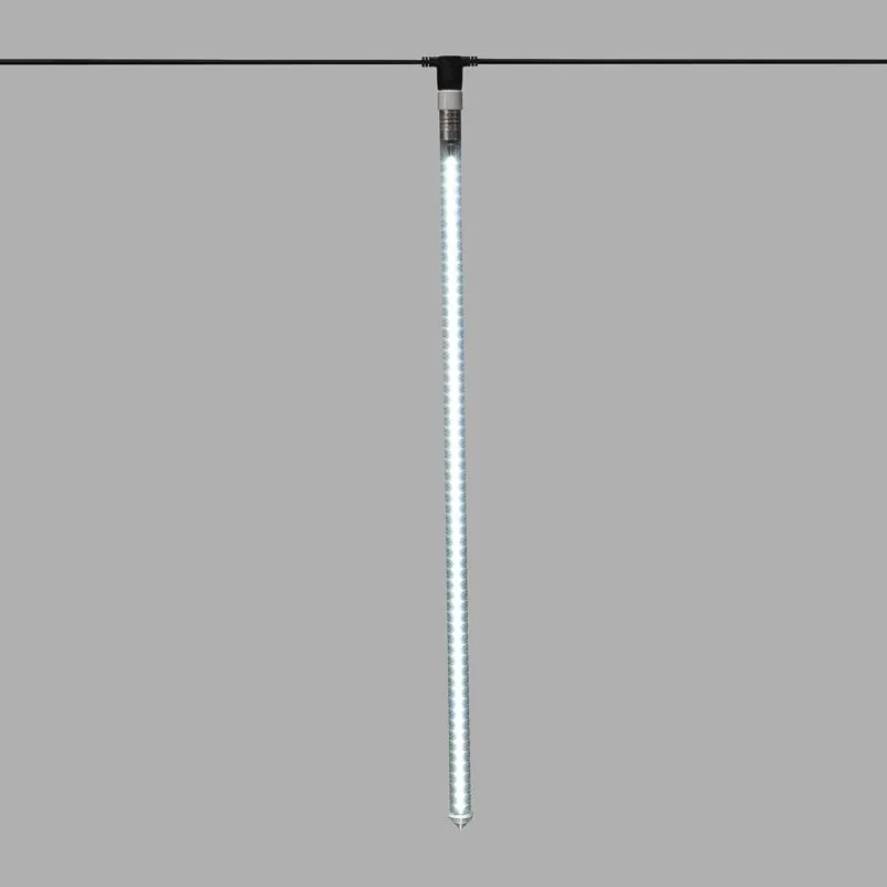 Сосулька светодиодная E27 100см двухсторонняя 60x2 LED БЕЛЫЙ IP65 230В NEON-NIGHT - Фото 2