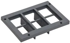 PRIMER Рамка приборная на 12 модулей ONFLOOR 24 IEK PM-LN10D-RP-12-K03